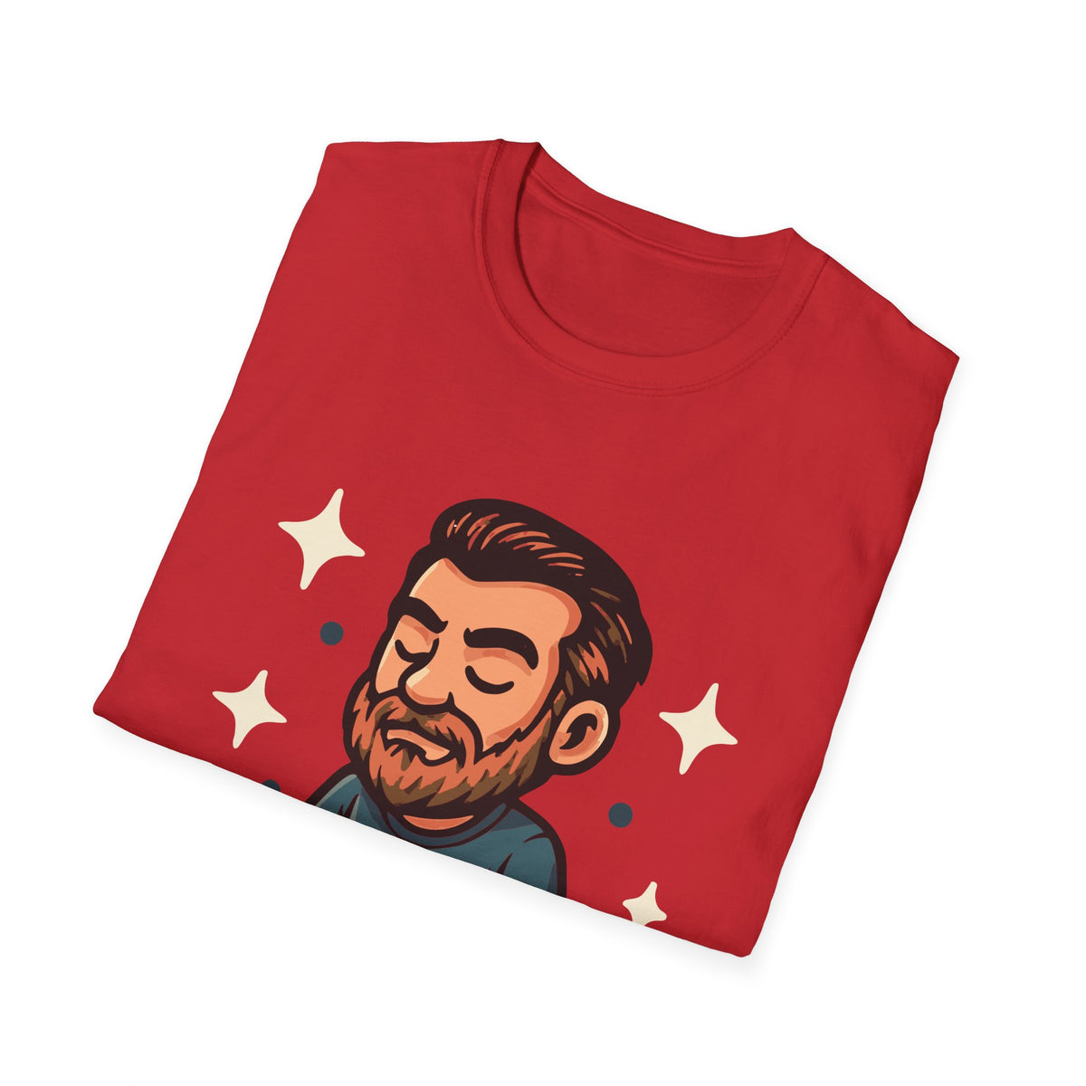 Meditating Man Graphic T-shirt for Mindfulness Enthusiasts