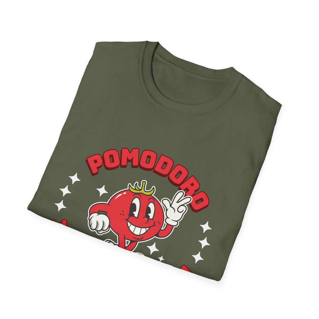 Pomodoro Is My Religion Graphic T-Shirt for Productivity Lovers