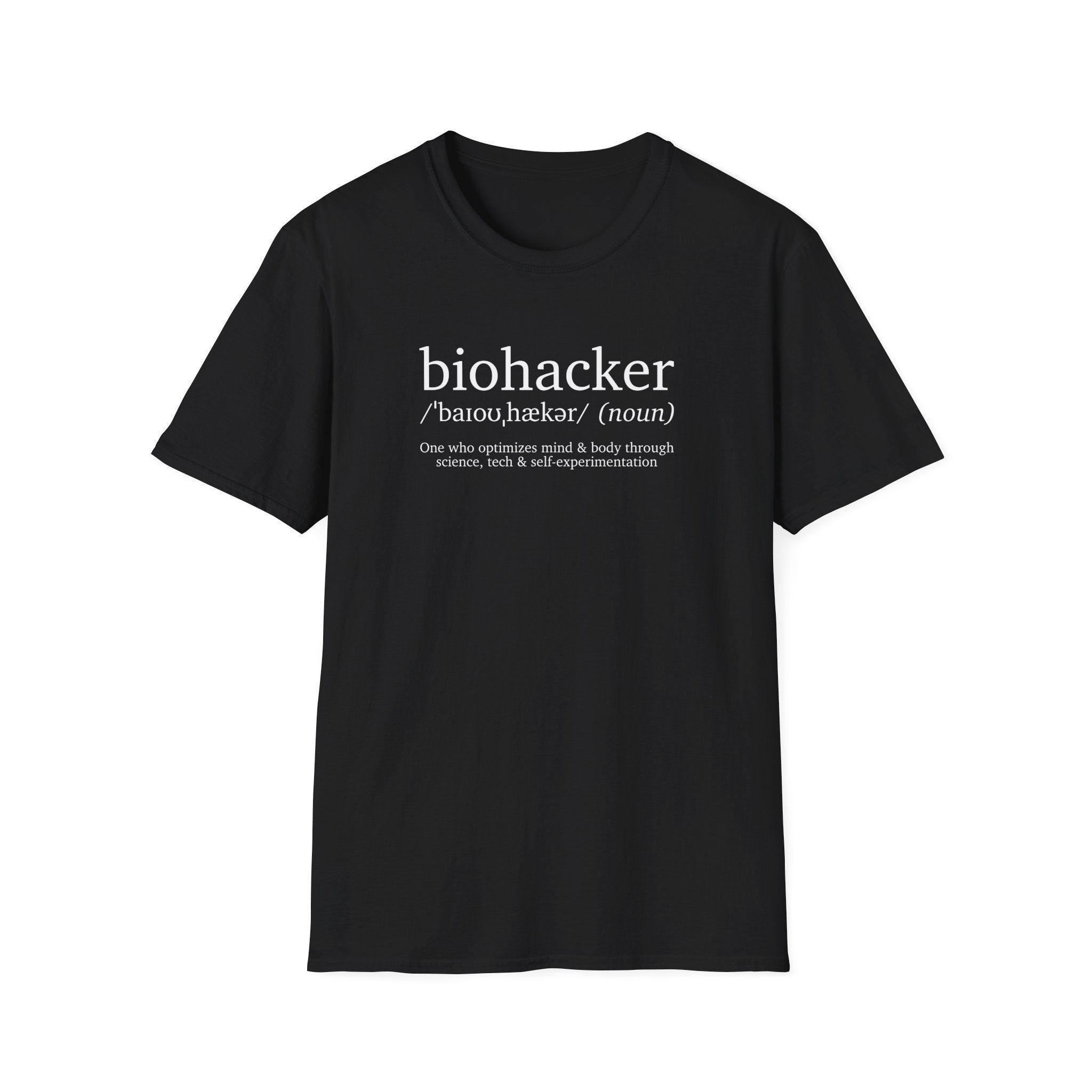 Biohacker Definition T-shirt for Science Enthusiasts