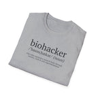 Biohacker Definition T-shirt for Science Enthusiasts