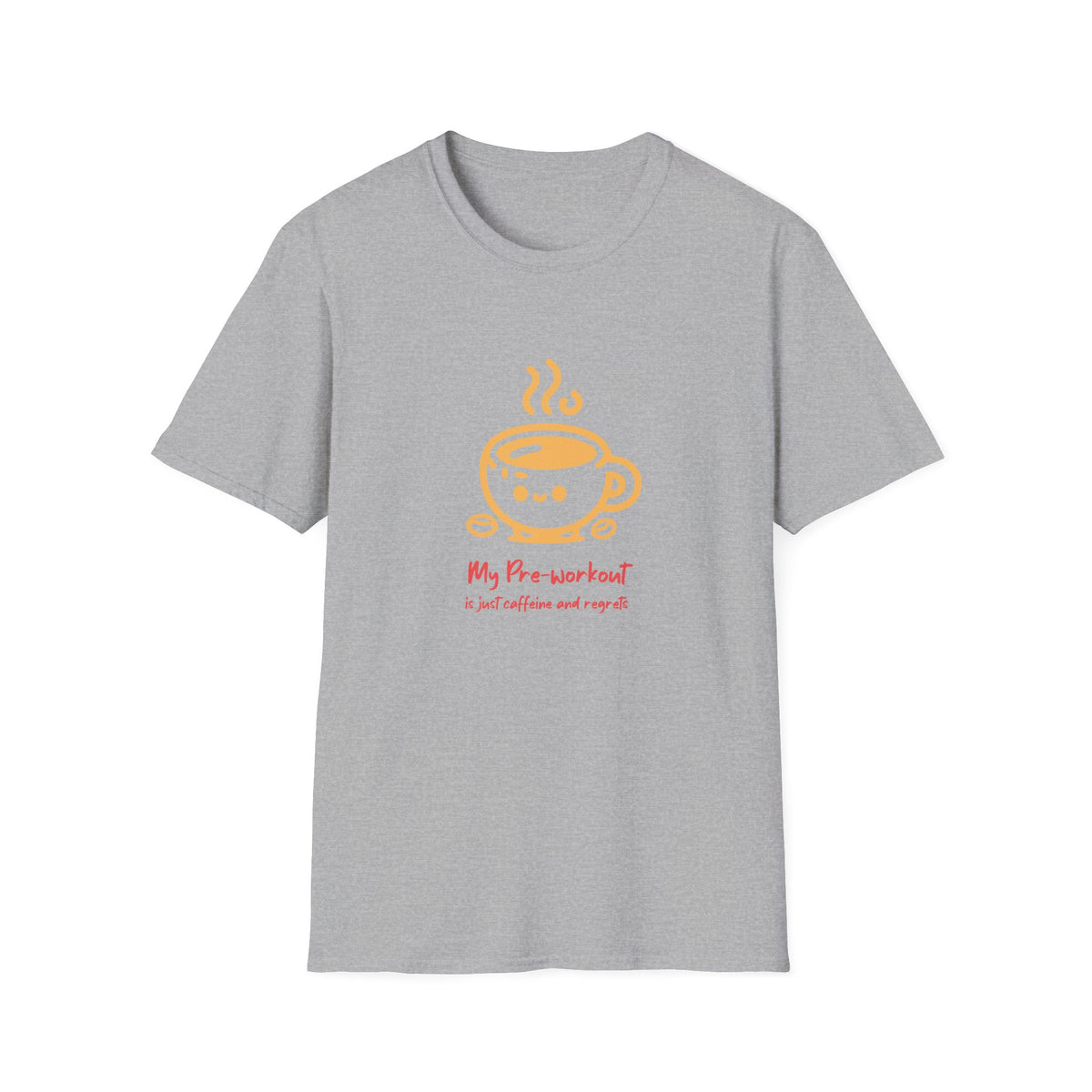 My Pre-Workout Coffee Cup T-Shirt for Fitness Enthusiasts