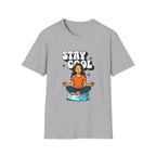 Stay Cool Woman T-shirt with Meditative Design