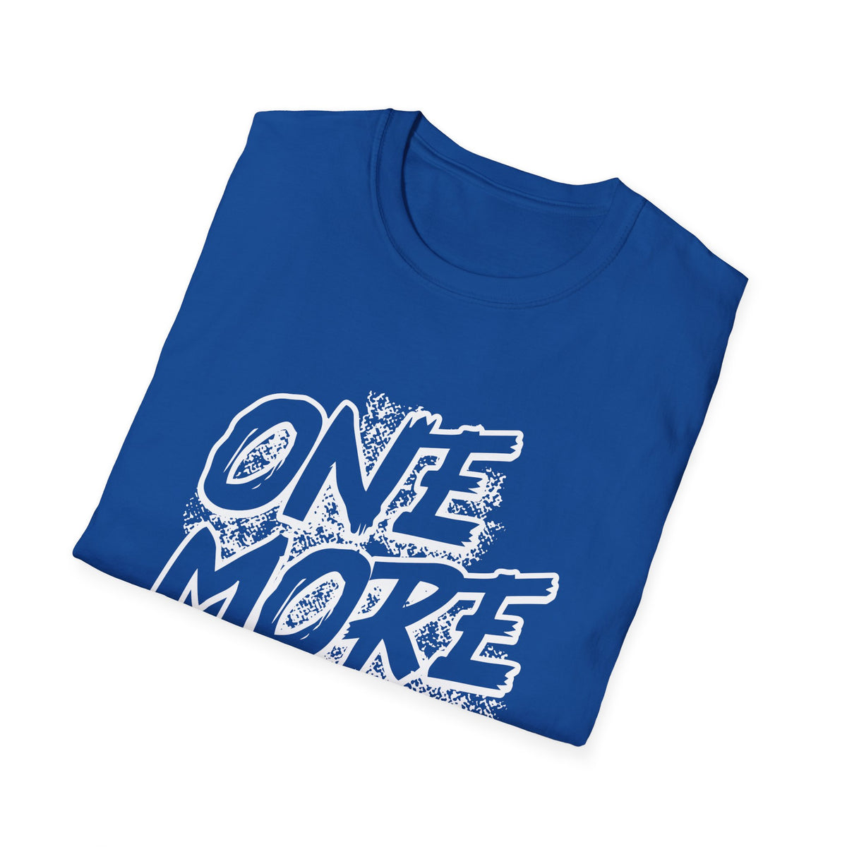 Motivational Fitness T-Shirt with One More Rep Design