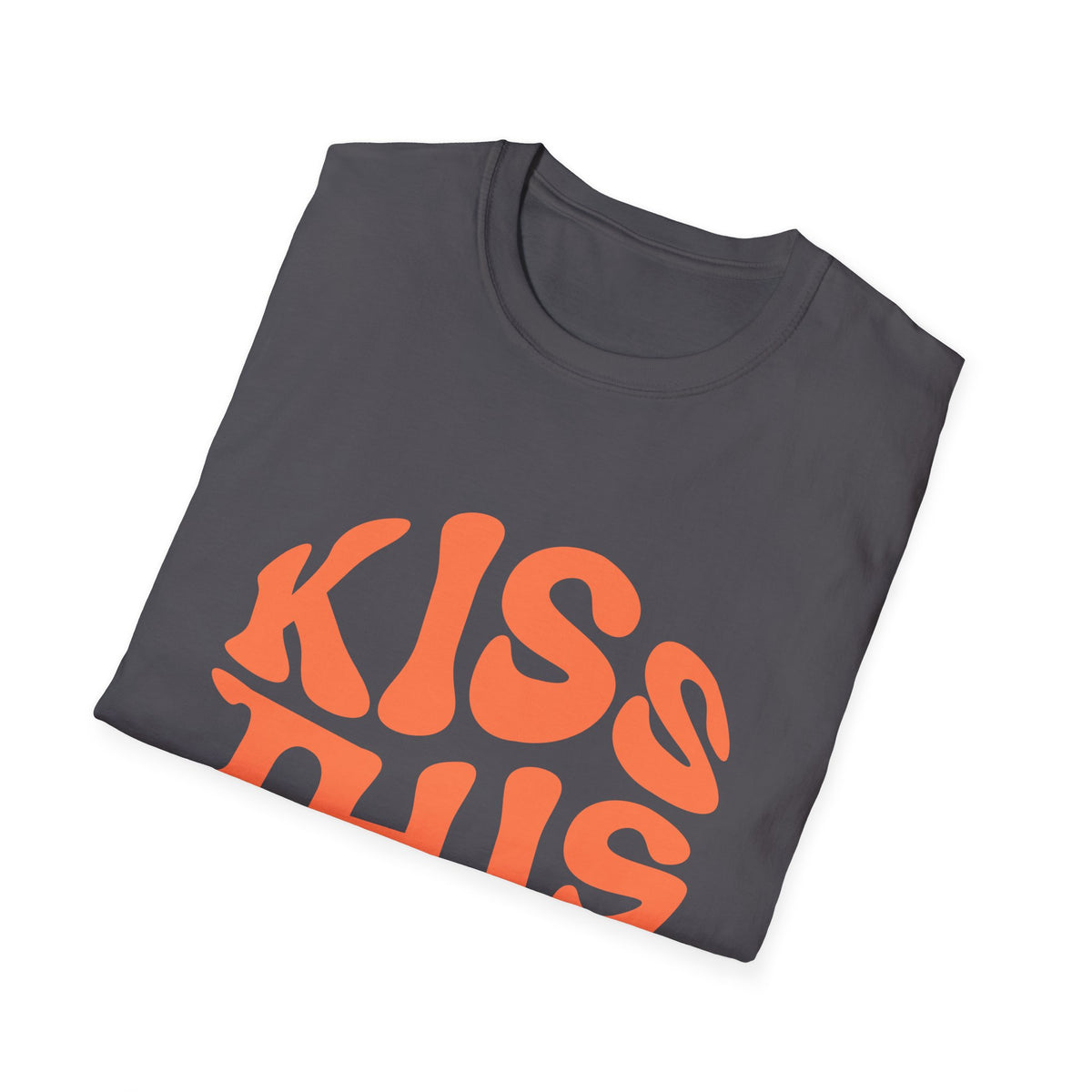 Kiss This Playful Graphic T-Shirt for Casual Wear