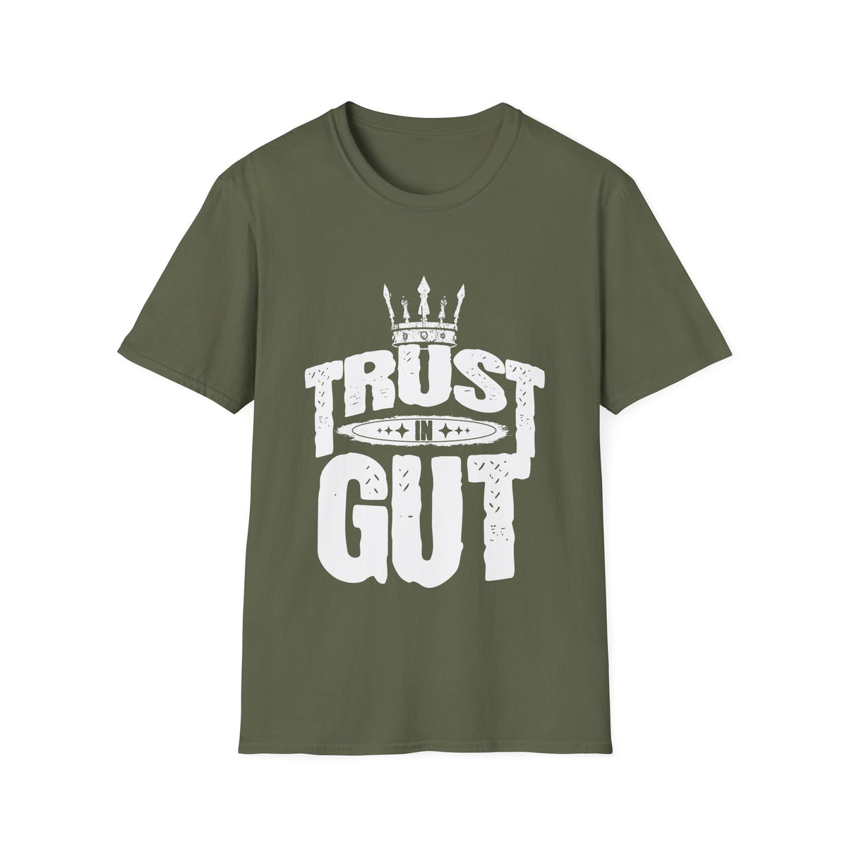 Trust in Gut Motivational Graphic T-Shirt