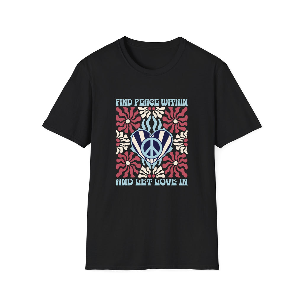 Find Peace Within Love Graphic Tee