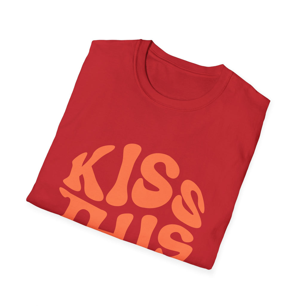 Kiss This Playful Graphic T-Shirt for Casual Wear