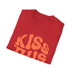 Kiss This Playful Graphic T-Shirt for Casual Wear