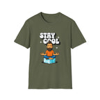 Stay Cool Man Graphic T-shirt with Chill Design
