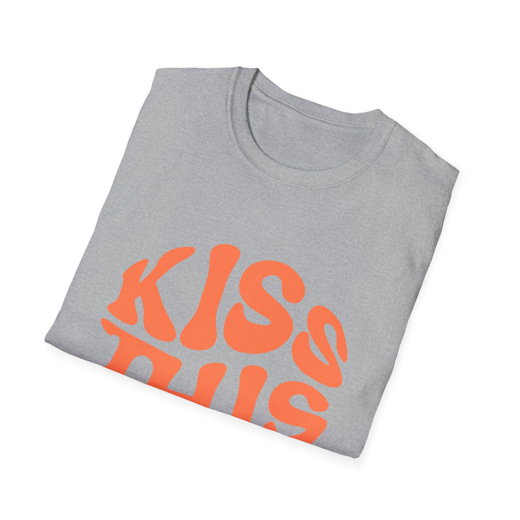 Kiss This Playful Graphic T-Shirt for Casual Wear