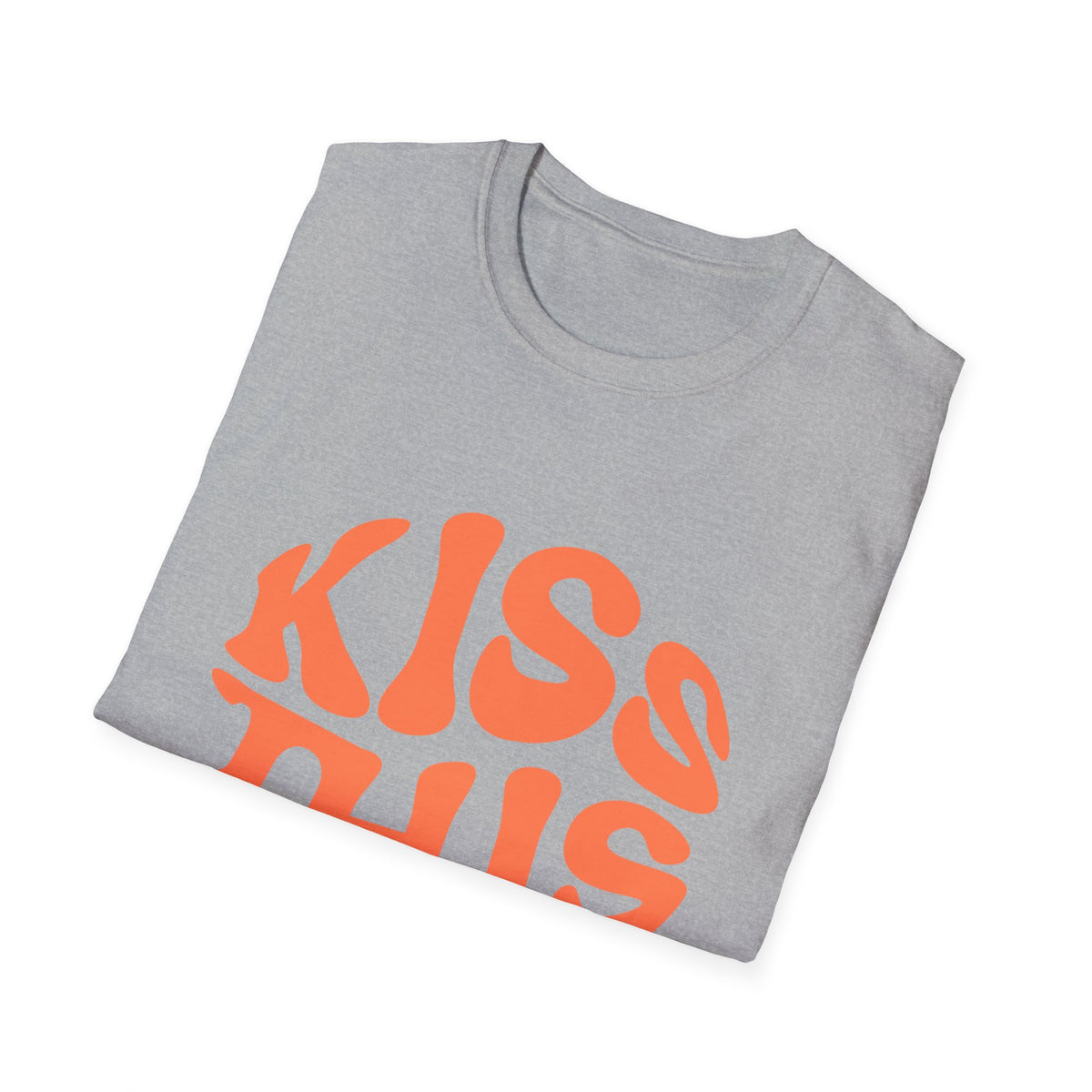 Kiss This Playful Graphic T-Shirt for Casual Wear