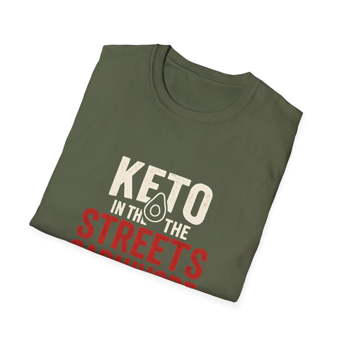 Keto in the Streets, Carnivore in the Sheets – Funny Low Carb Diet Tee