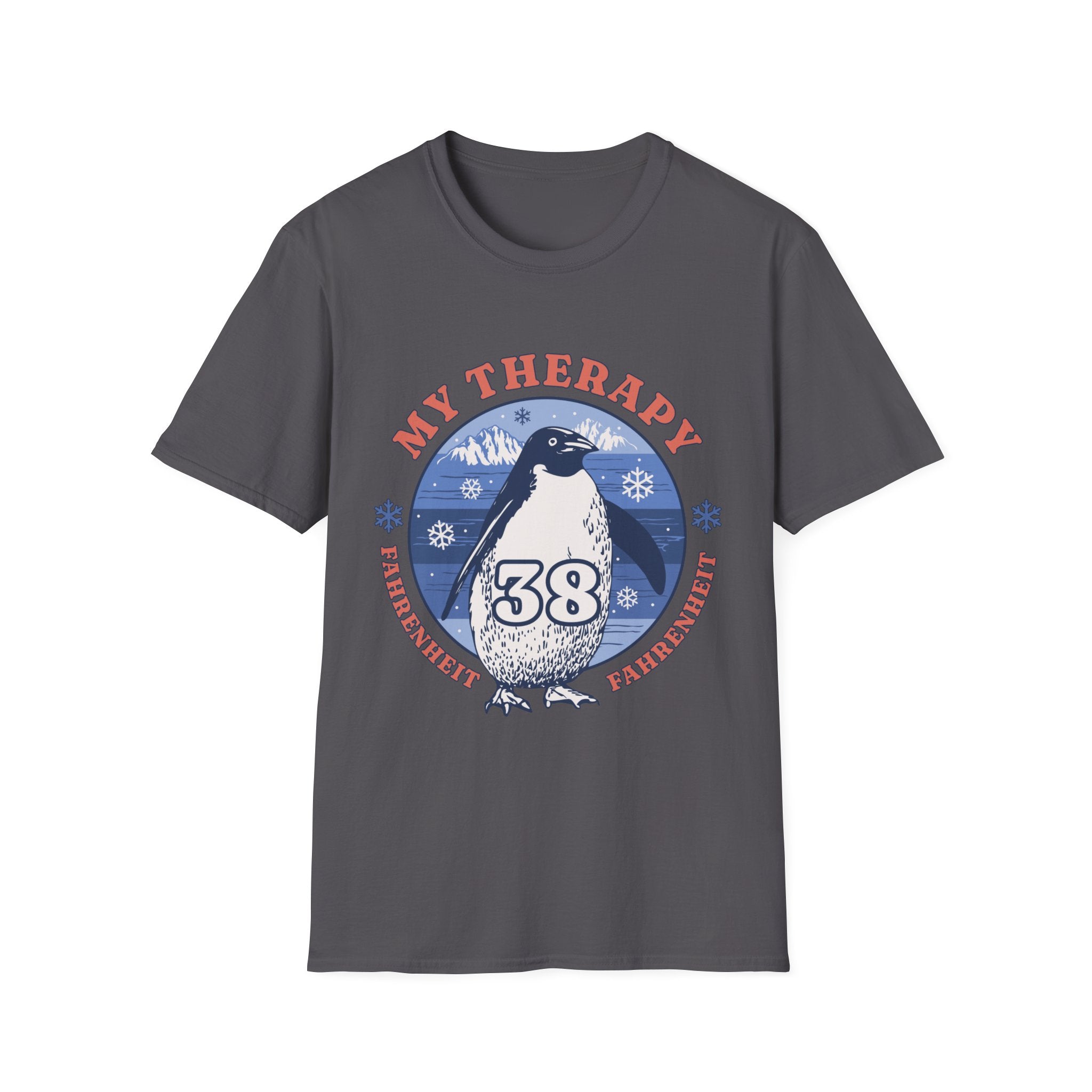 My Therapy Penguin T-Shirt with Fun Print