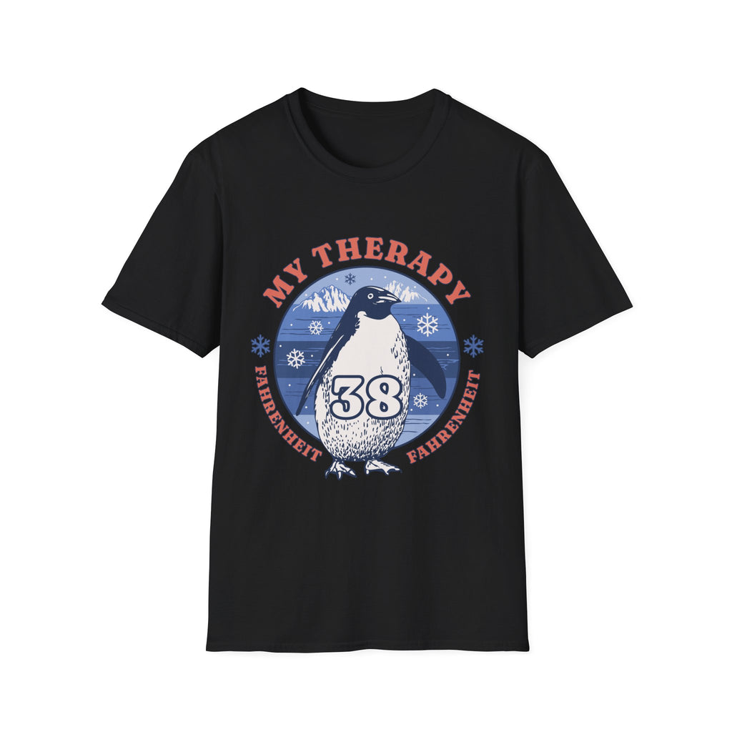 My Therapy Penguin T-Shirt with Fun Print