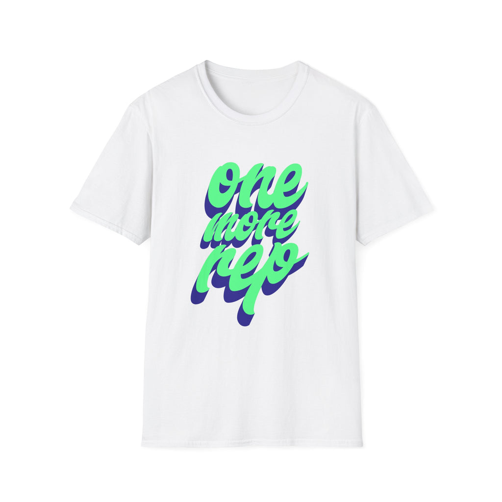 One More Rep Motivational Fitness T-Shirt
