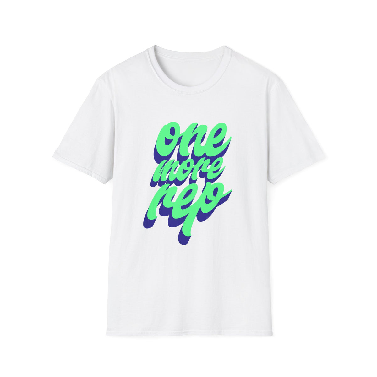 One More Rep Motivational Fitness T-Shirt