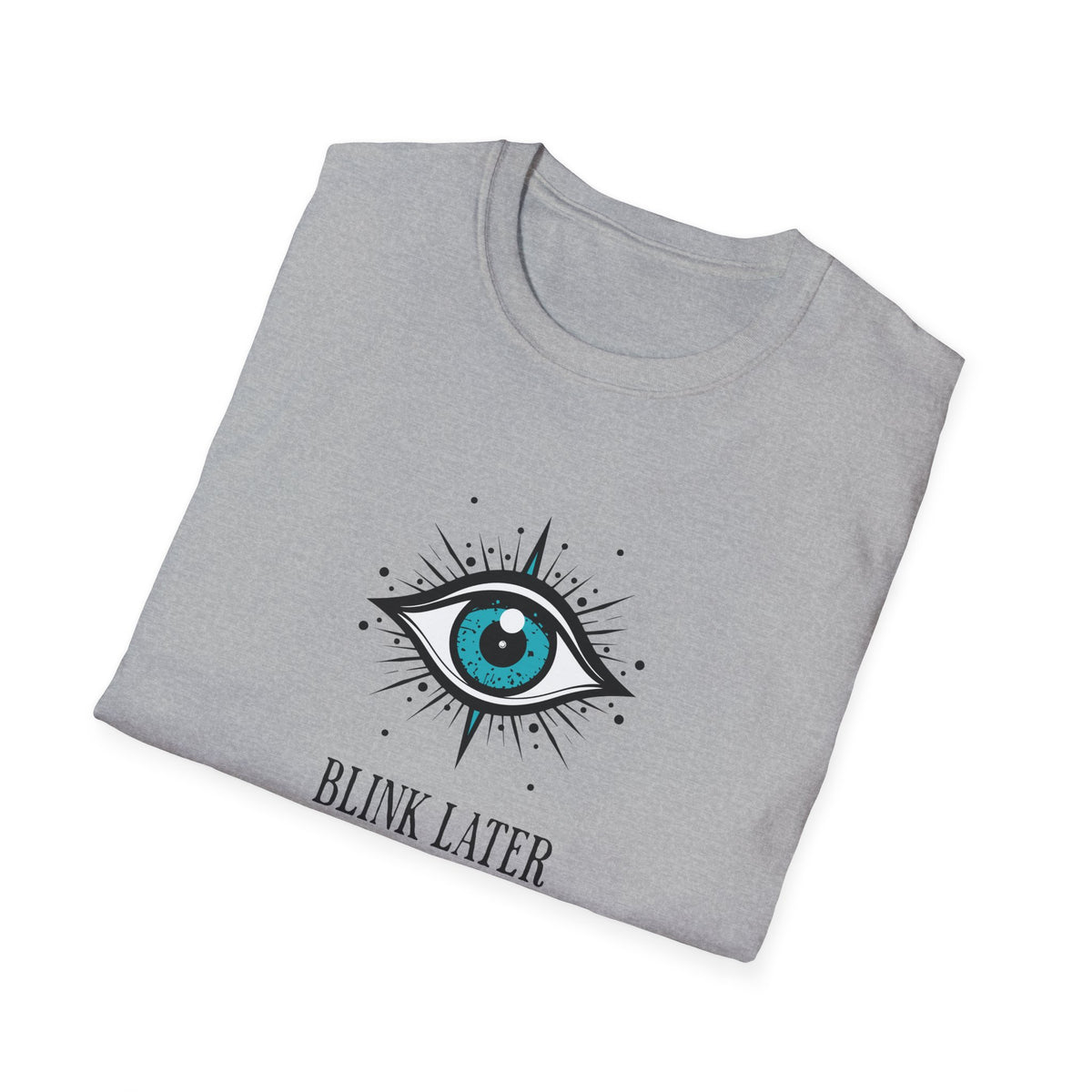 Stylish Blink Later Eye Graphic T-shirt