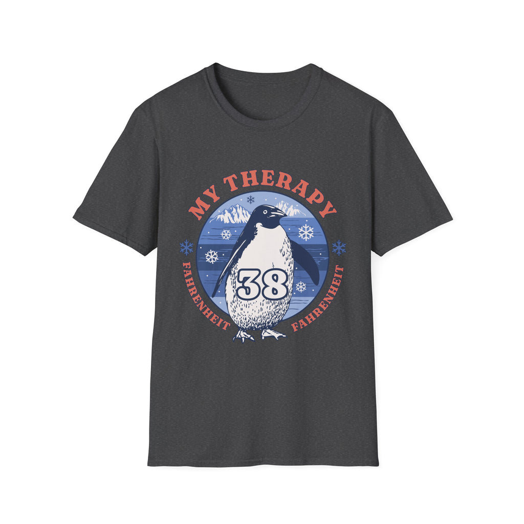 My Therapy Penguin T-Shirt with Fun Print