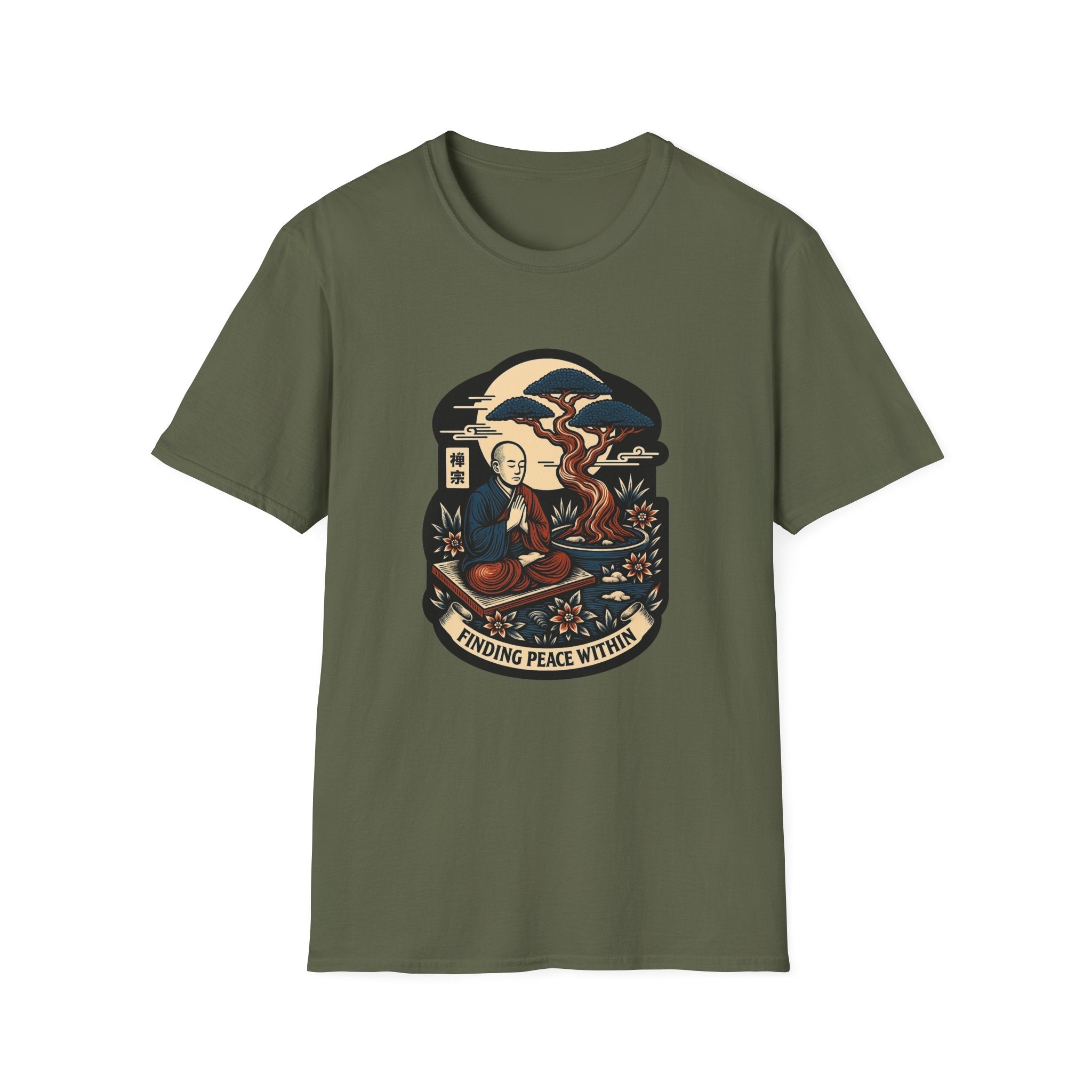 Finding Peace Within Unisex Softstyle T-Shirt