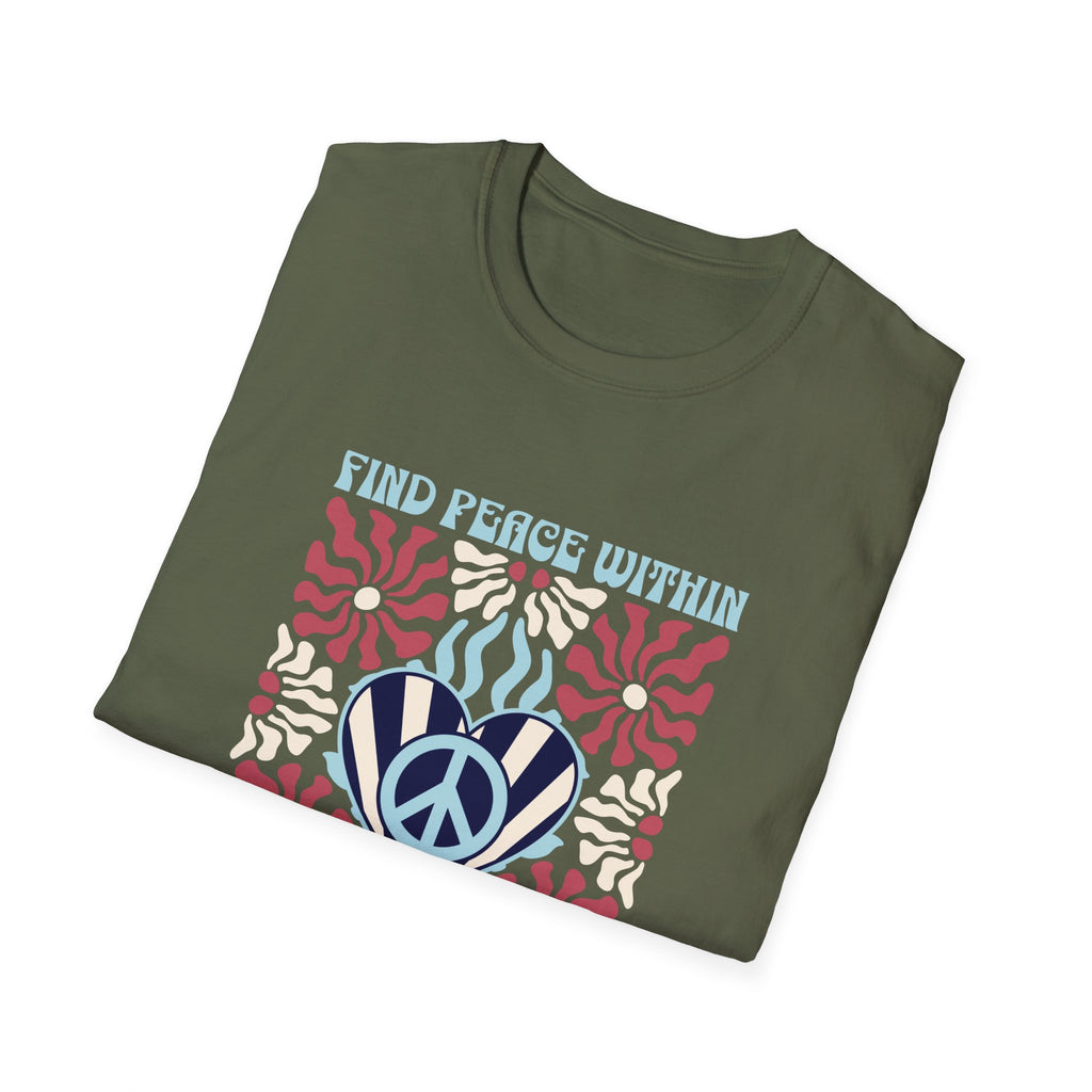 Find Peace Within Love Graphic Tee