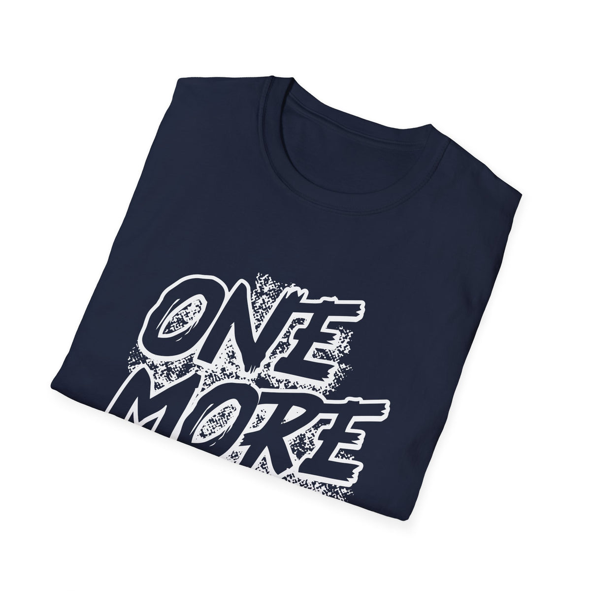 Motivational Fitness T-Shirt with One More Rep Design