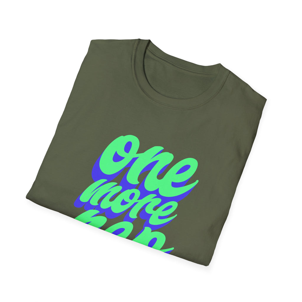One More Rep Motivational Fitness T-Shirt