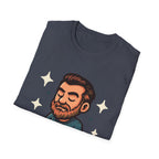Meditating Man Graphic T-shirt for Mindfulness Enthusiasts
