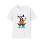 Stay Cool Woman T-shirt with Meditative Design