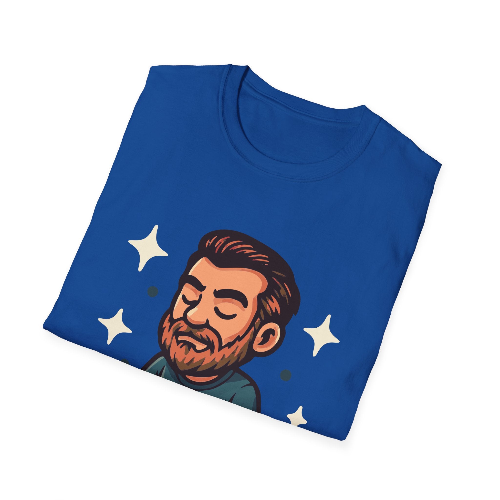 Meditating Man Graphic T-shirt for Mindfulness Enthusiasts