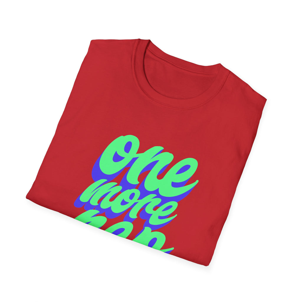 One More Rep Motivational Fitness T-Shirt