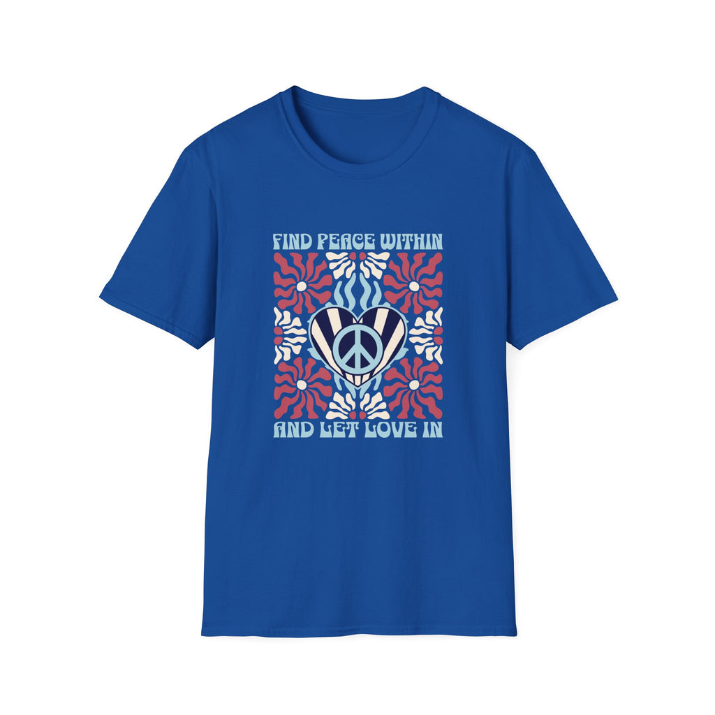 Find Peace Within Love Graphic Tee
