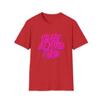 Shape Beyond Form T-shirt with Unique Typography Design