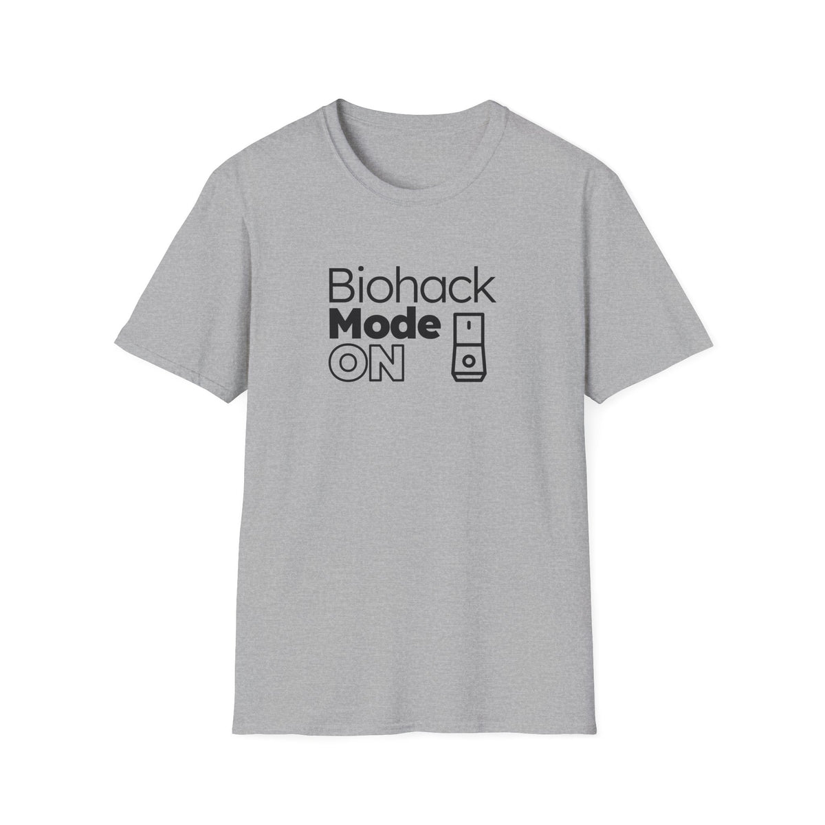 Biohack Mode On Graphic T-shirt for Wellness Enthusiasts