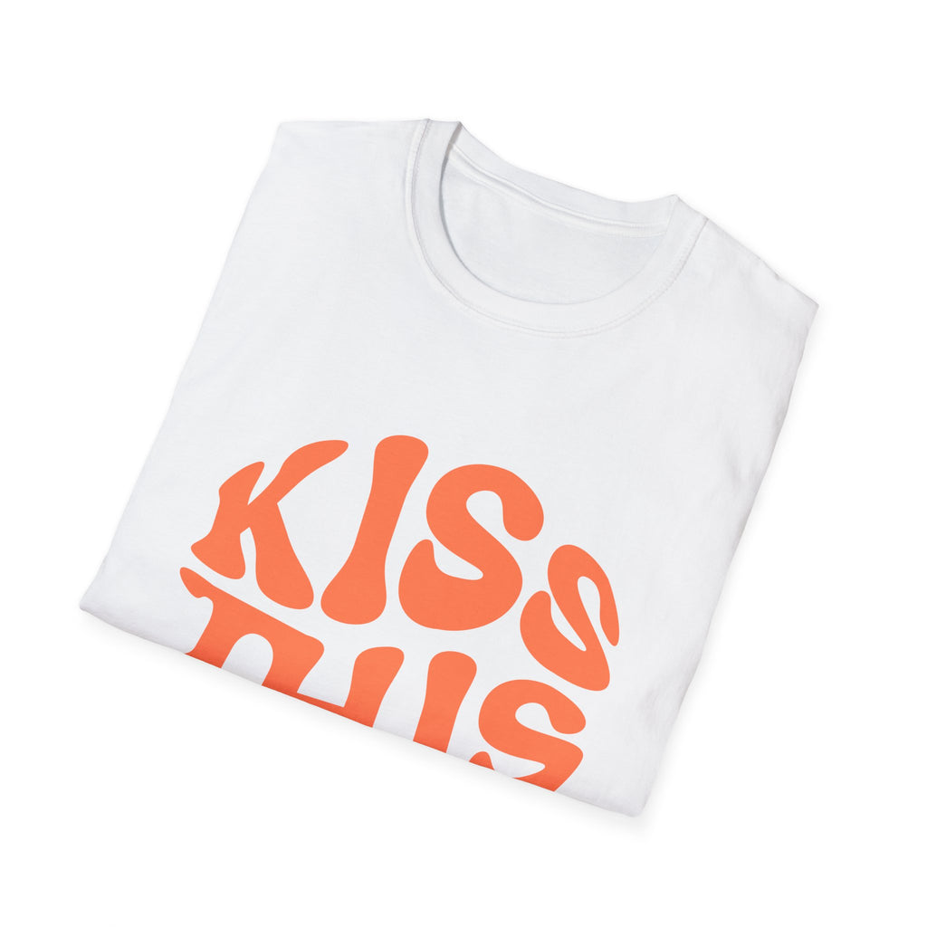 Kiss This Playful Graphic T-Shirt for Casual Wear