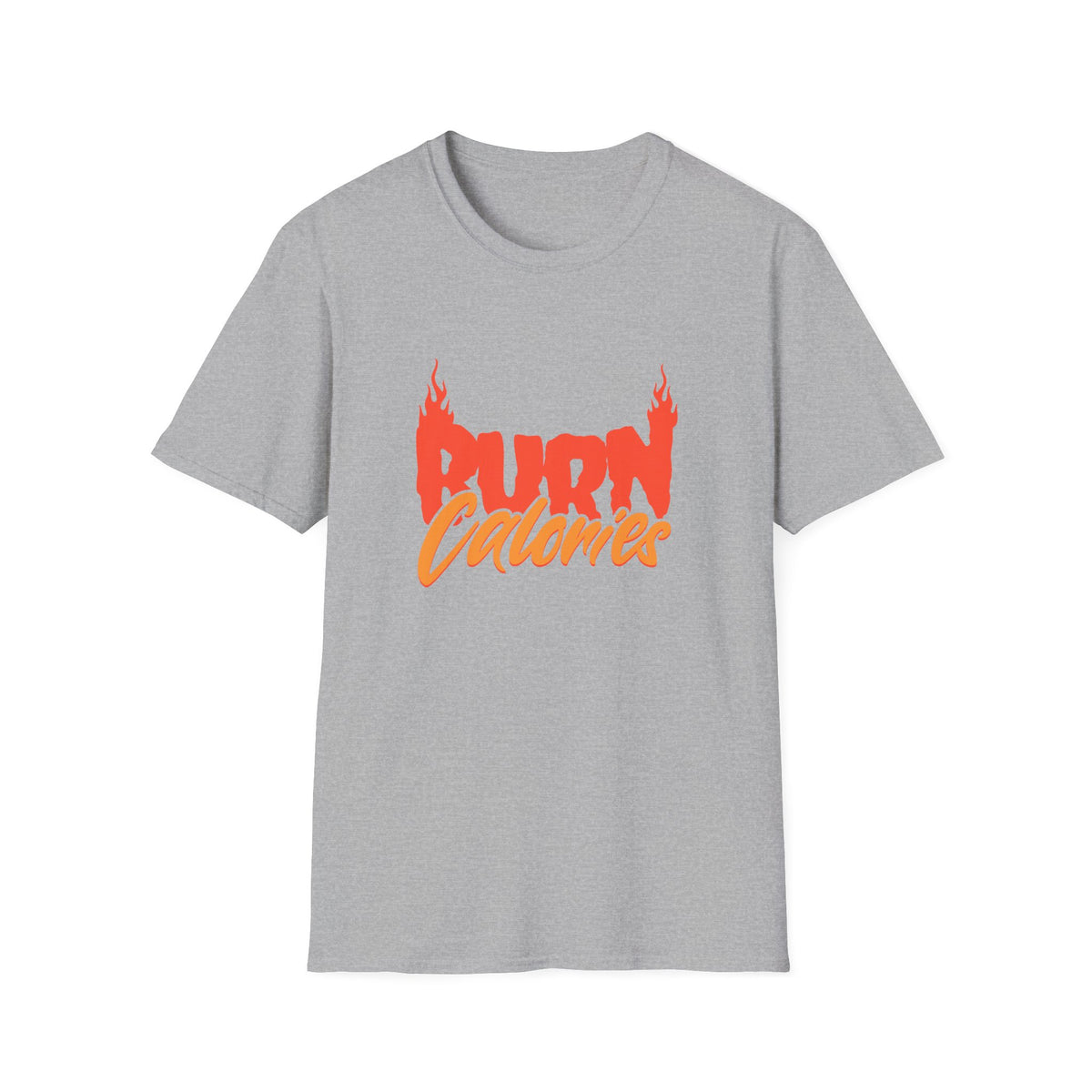Burn Calories Motivational Fitness T-shirt