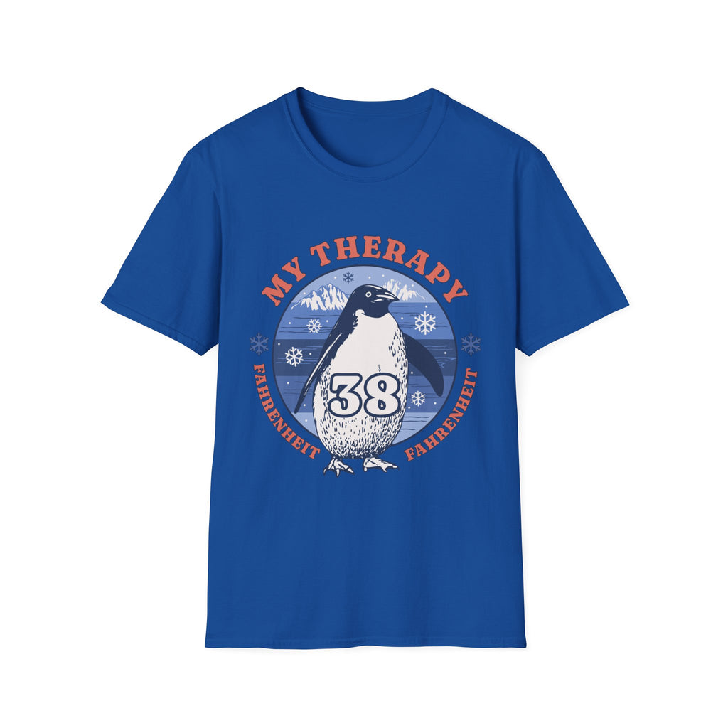 My Therapy Penguin T-Shirt with Fun Print