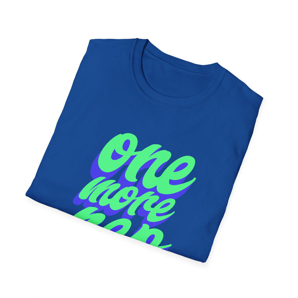 One More Rep Motivational Fitness T-Shirt