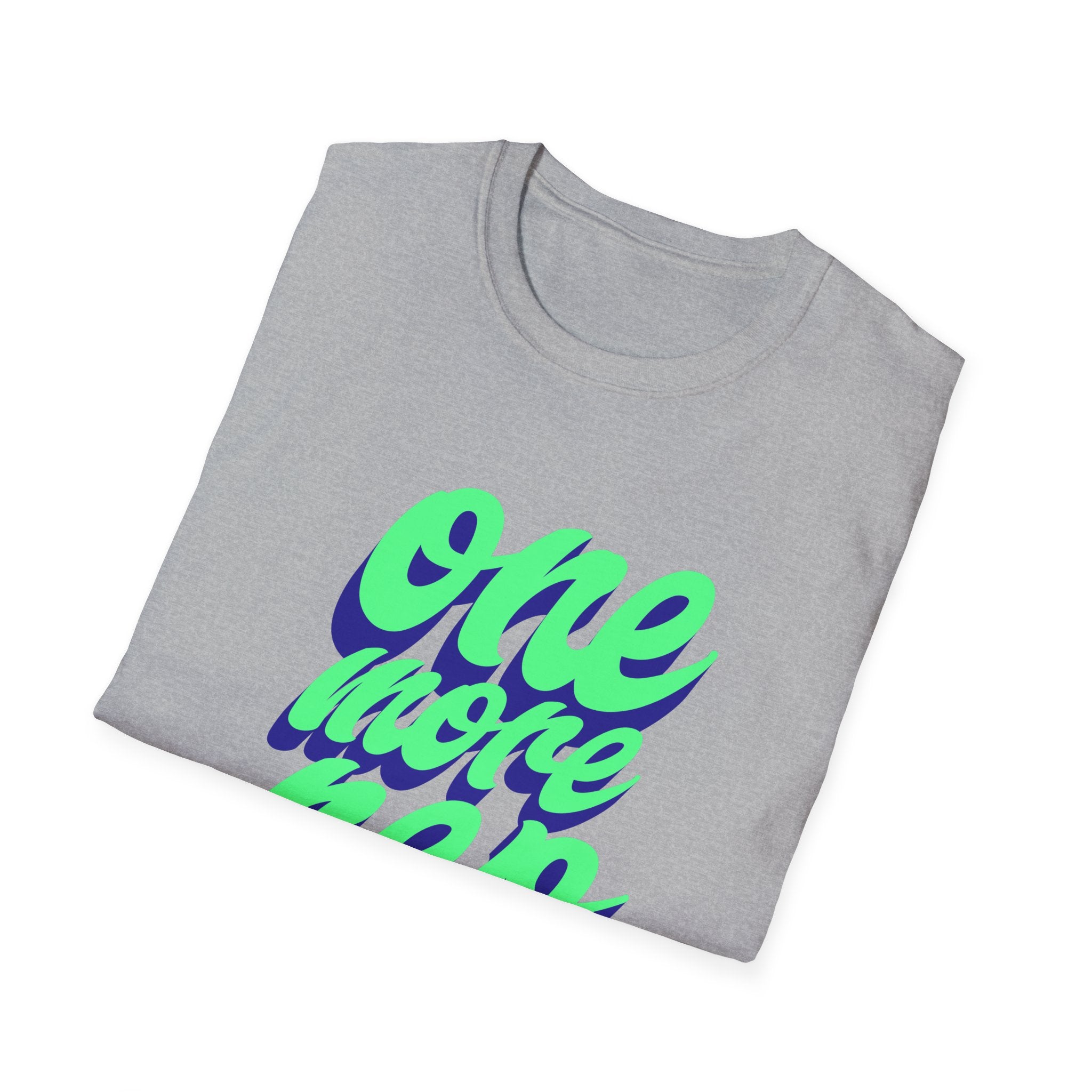 One More Rep Motivational Fitness T-Shirt